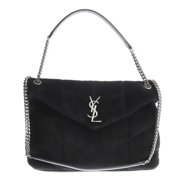 Shoulder Bag in Black, Leather, Saint Laurent