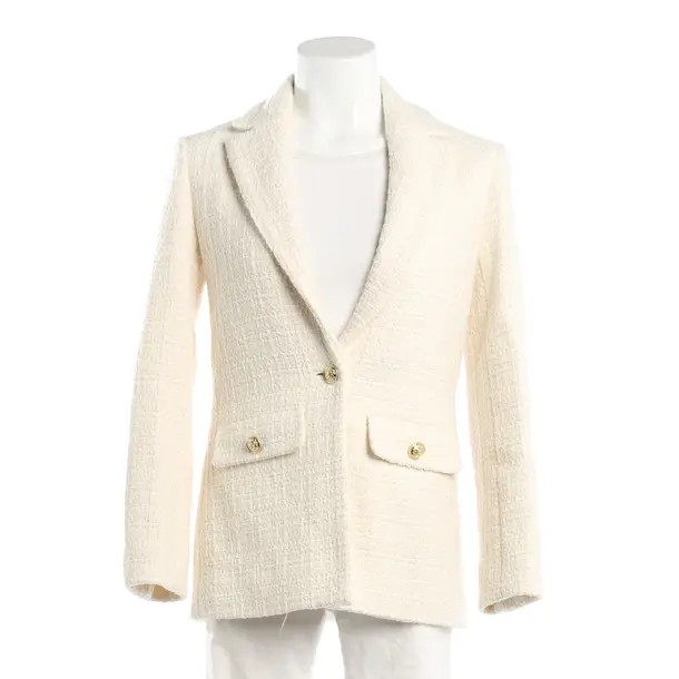 Blazer, in Cream, Baumwolle, Maje