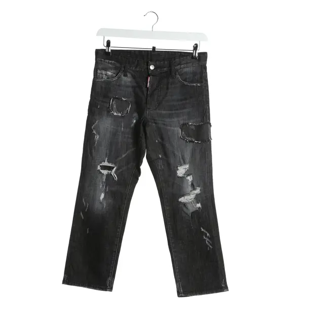 Jeans Boyfriend in Black, Cotton, Dsquared