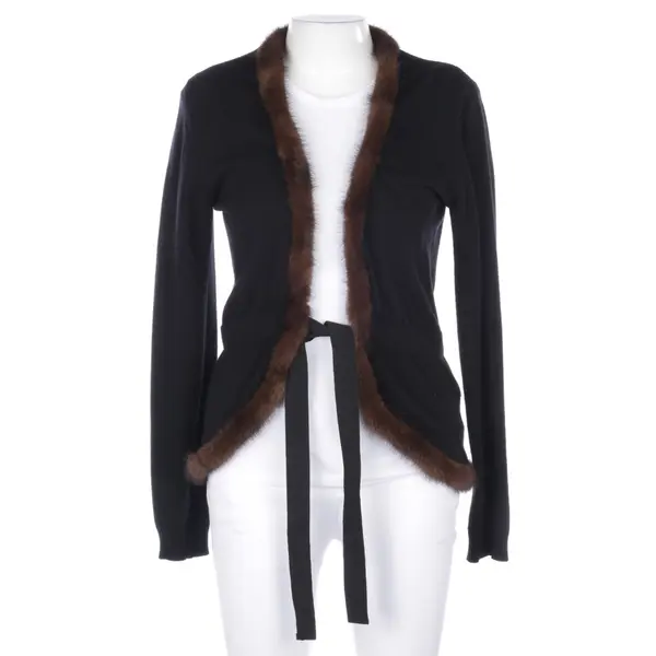 Cardigan in Black, Wool, Valentino