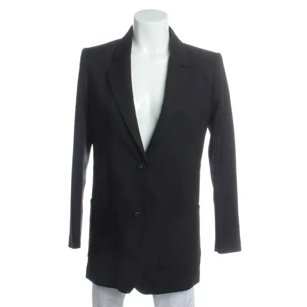Blazer in Schwarz, Wolle, Designerartikel