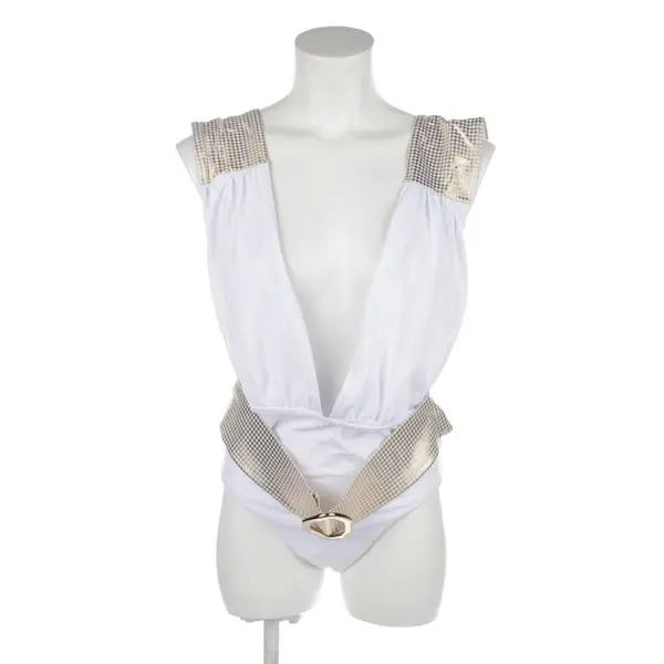Balmain Badeanzug 40 Weiß - Weiß - - Pre-Loved Designer Fashion - Balmain Second Hand Designer Shop