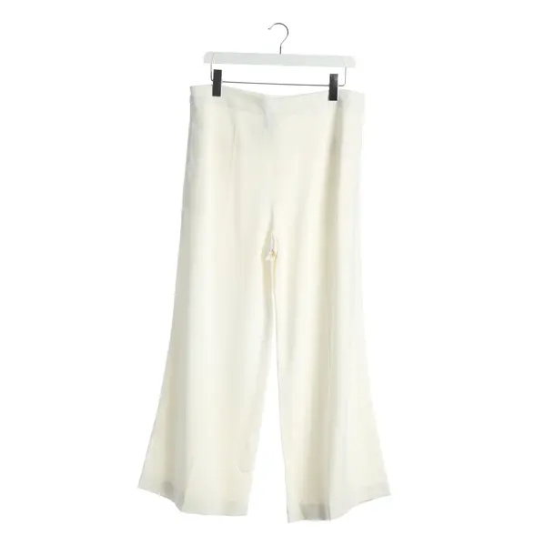 Pantaloni a pieghe, in Bianco, Acetato, Giuseppe