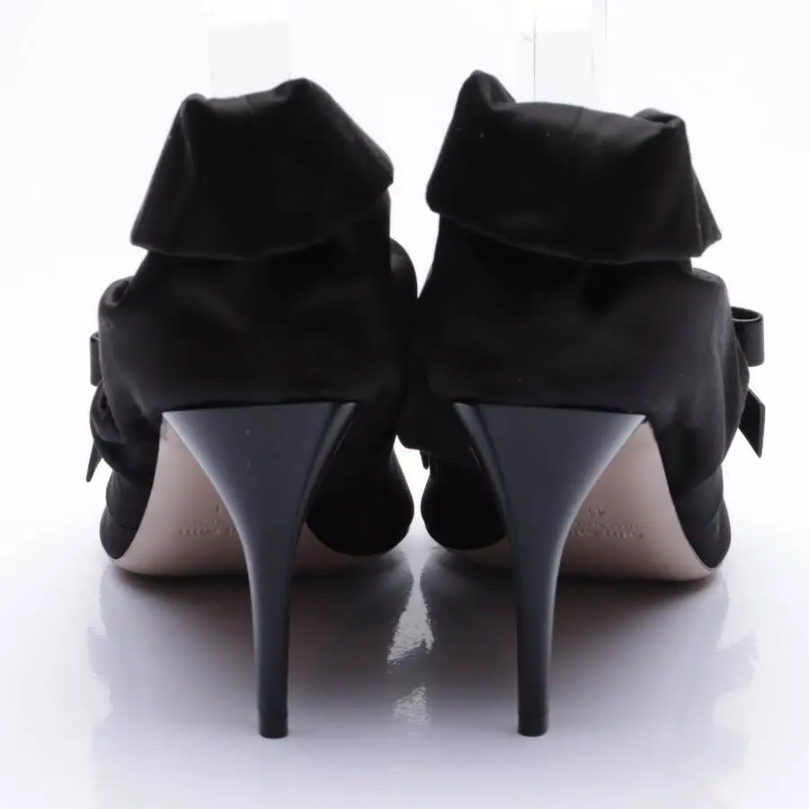 Pumps von online MIU MIU , schwarz / grau , Gr.38,5