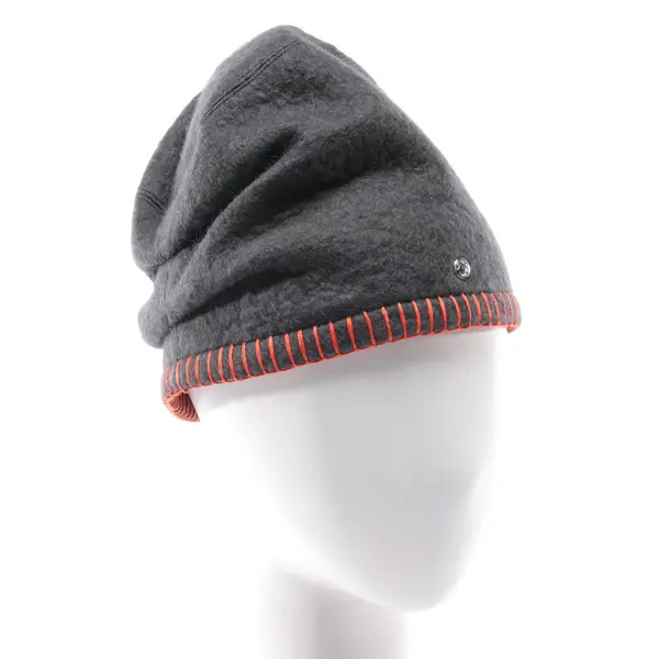 Wool Cap in Gray, Wool, Hermès