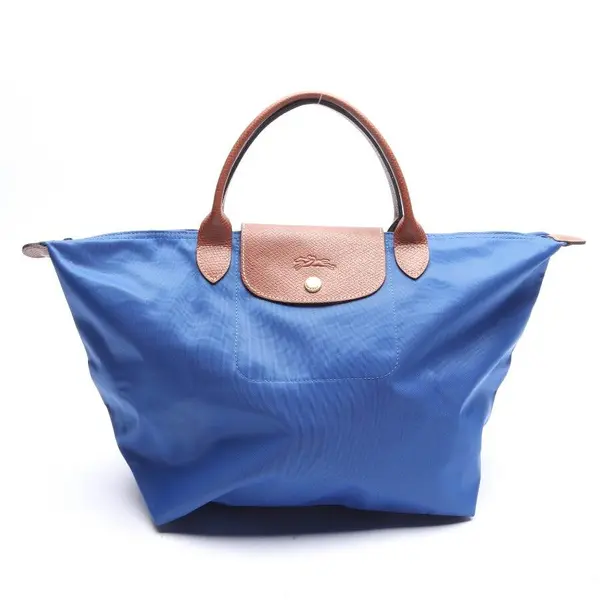 Handbag in Blue, Polyester, Longchamp