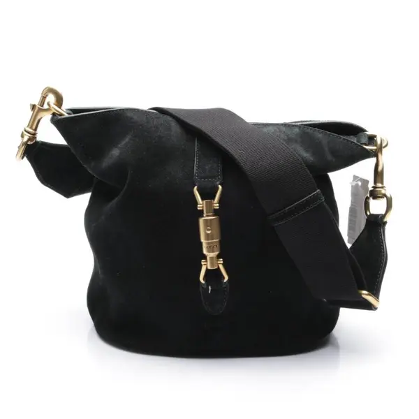 Schultertasche in Schwarz, Leder, Gucci