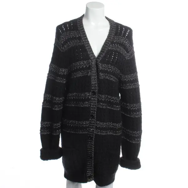 Strickjacke in Schwarz, Wolle, Saint Laurent