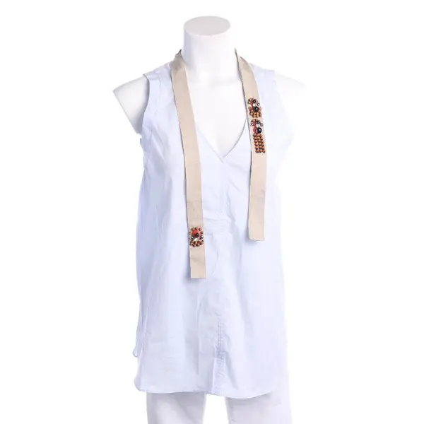 Top in Blau, Baumwolle, Dorothee Schumacher