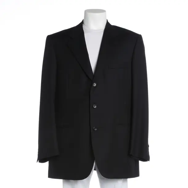 Anzug mit Weste, in Schwarz, Wolle, Brioni