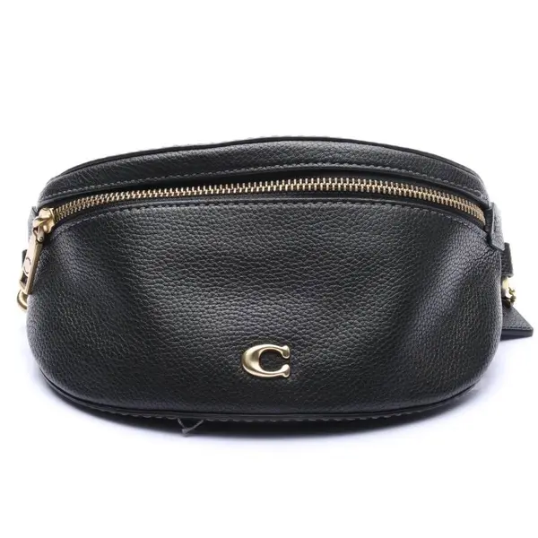 Belt Bag in Black, Leather, Coach