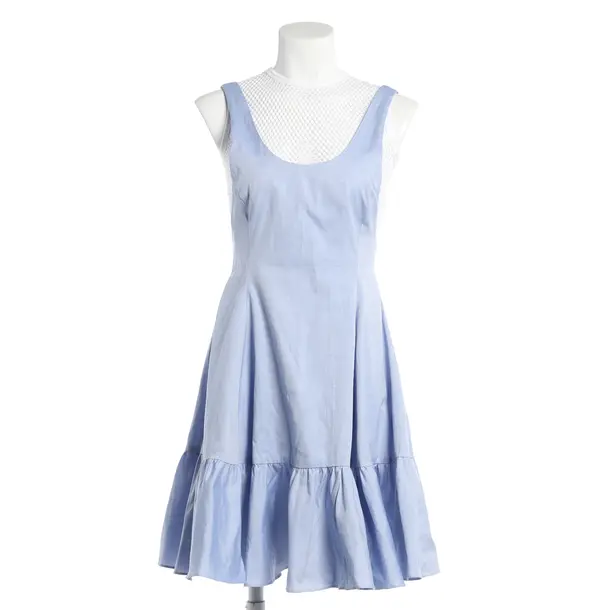 Kleid, in Hellblau, Baumwolle, Designerartikel