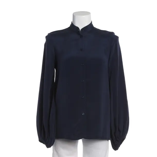 Bluse in Blau, Seide, Jadicted