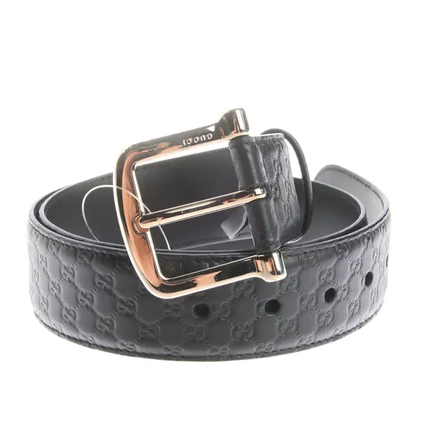 Gürtel in Schwarz, Leder, Gucci