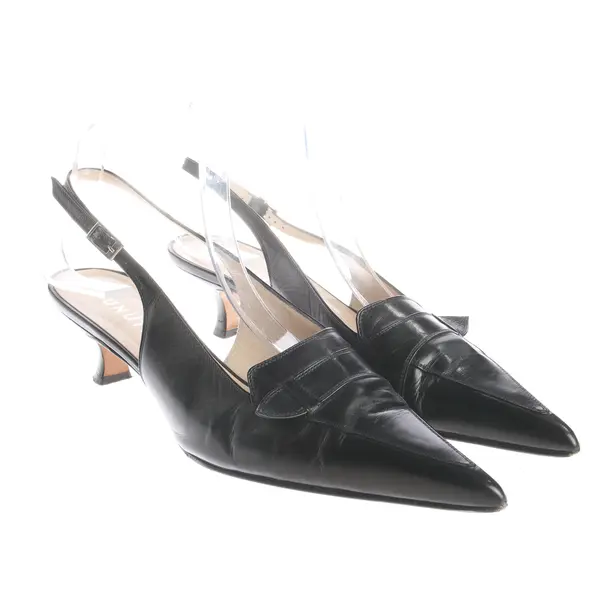 Slingbacks in Schwarz, , Unützer