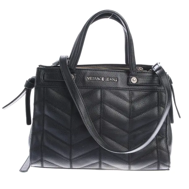 Handbag in Black, Leather, Versace Jeans