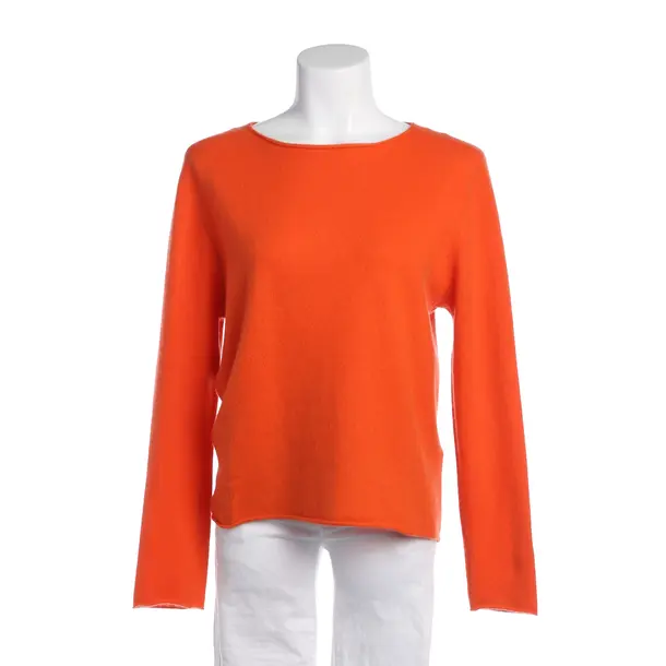 Kaschmirpullover in Orange, Kaschmir, Allude