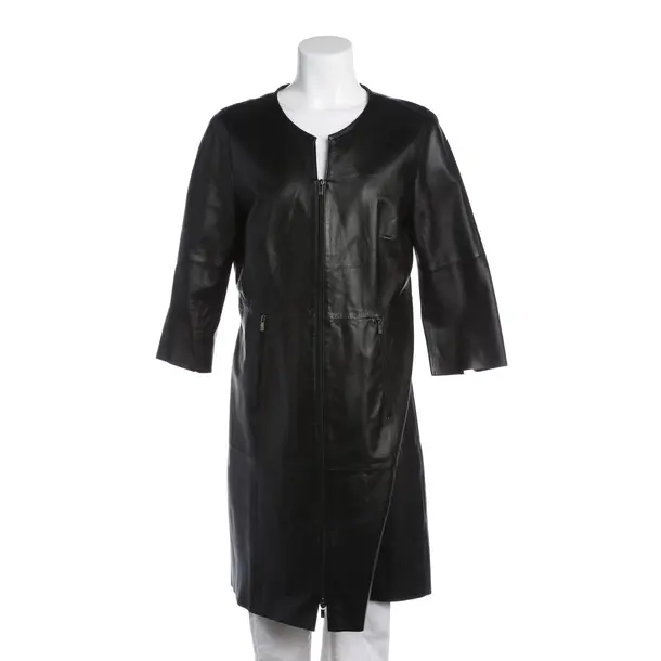 LeatherJacket, in Black, Leather, Riani