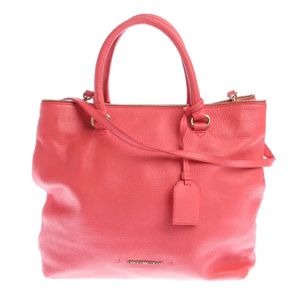 Handbag in Pink, Leather, Emporio Armani