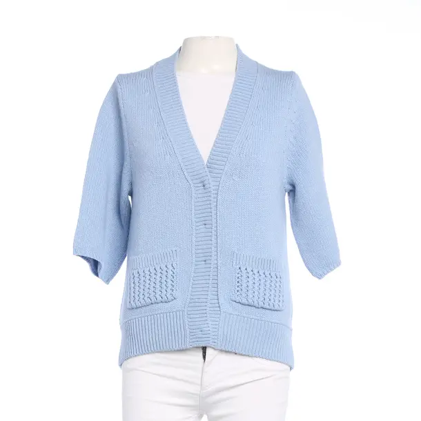 Strickjacke in Blau, Wolle, Dorothee Schumacher