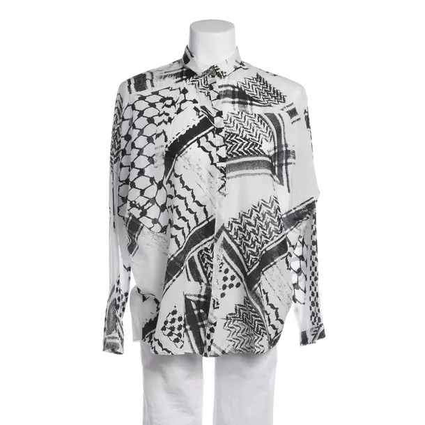 Bluse in Schwarz, Baumwolle, Lala Berlin