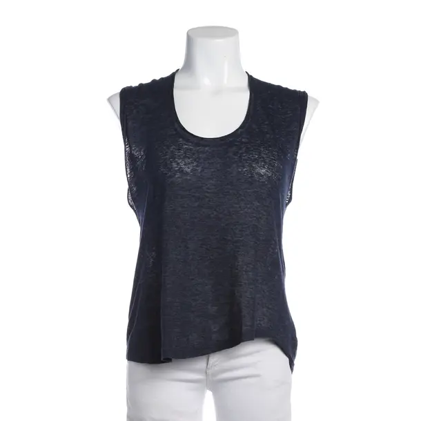 Top in Blau, Leinen, Isabel Marant