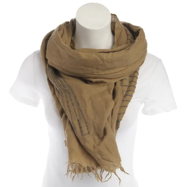 Tuch in Braun, Wolle, Dries van Noten