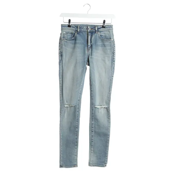 Slim Fit Jeans, in Light Blue, Cotton, Saint Laurent