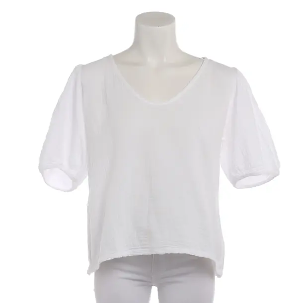 Shirt in Weiß, Baumwolle, Velvet by Graham and Spencer