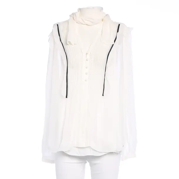 Bluse in Weiß, Viskose, Marc Cain