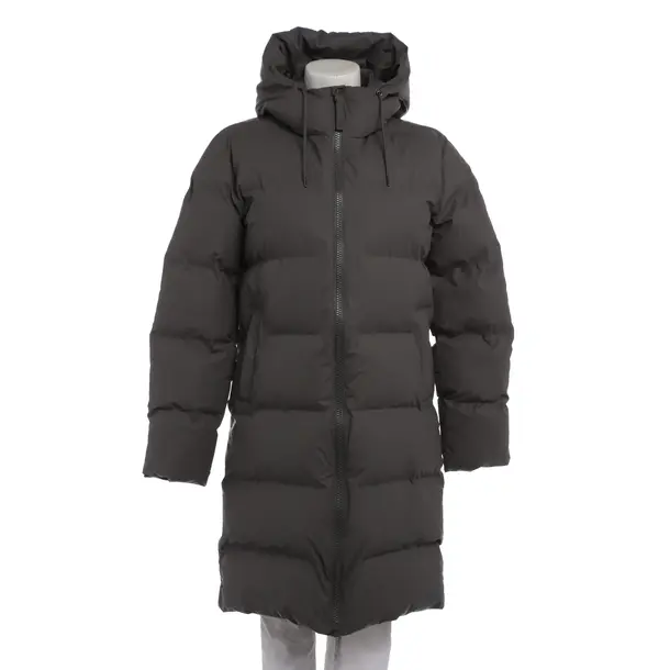 Winter Coat in Gray, Polyester, Rains