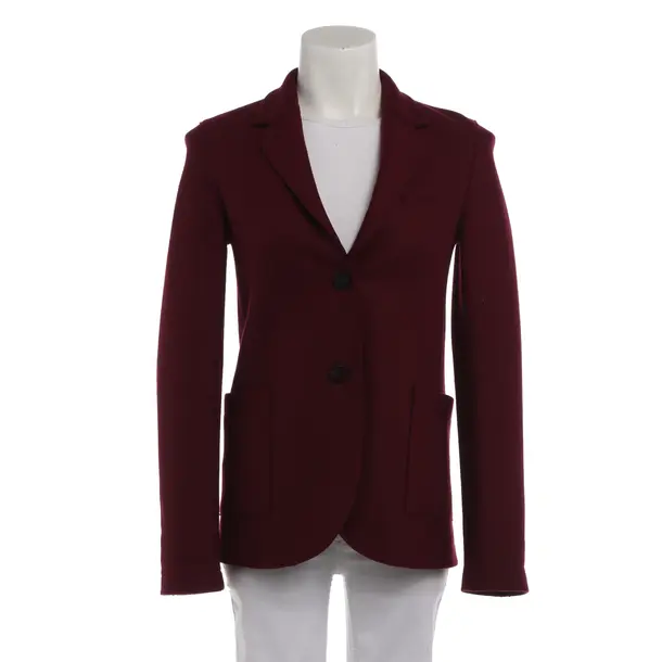 Blazer in Red, Cotton, Harris Wharf London