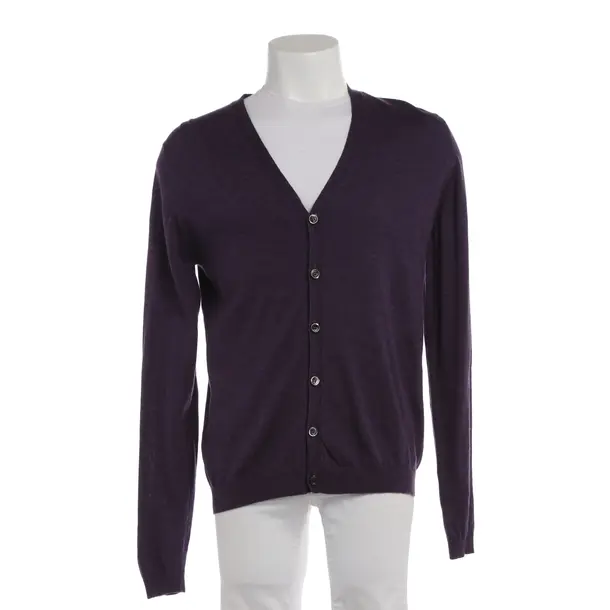 Cardigan in Purple, Wool, Strenesse