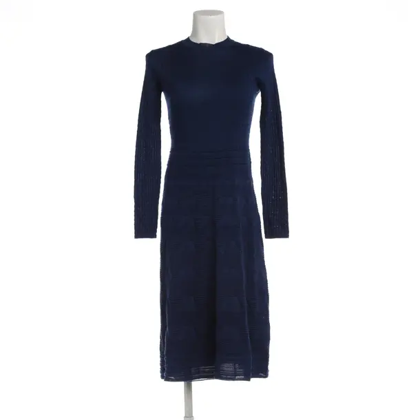 Dress, in Blue, Wool, Missoni M
