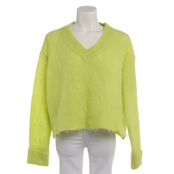 Pullover, in Hellgrün, Wolle, American Vintage