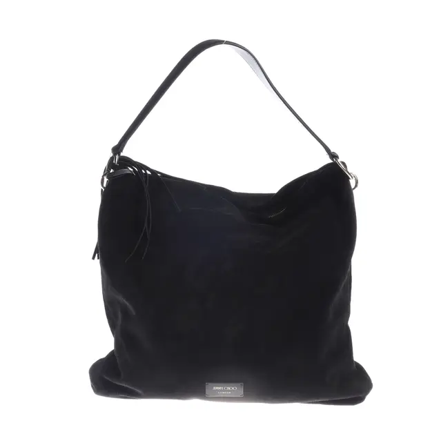 Shoulder Bag in Black, Leather, Jimmy Choo