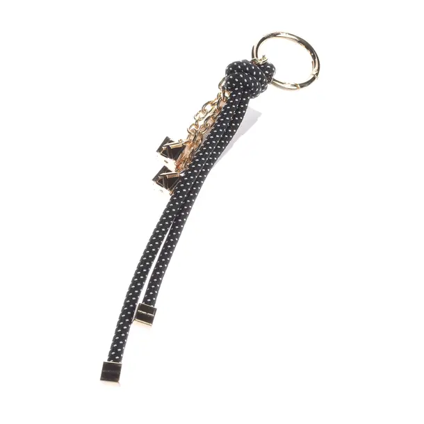 Schlüsselanhänger in Schwarz, Polyester, Michael Kors