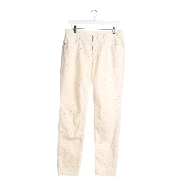Pants in White, Cotton, Marc Cain