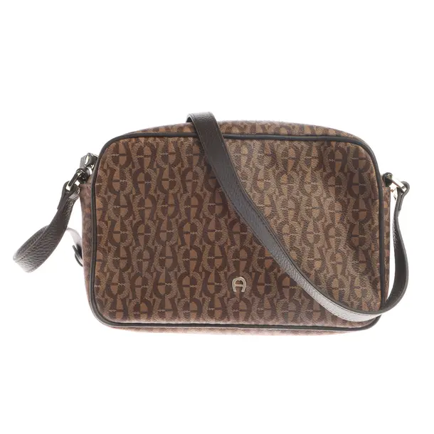 Umhängetasche in Braun, Polyester, Aigner