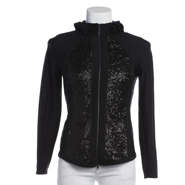 Zip-up Hoodie in Black, Polyamide, Marc Cain Sports