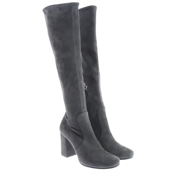 Boots in Gray, , Prada