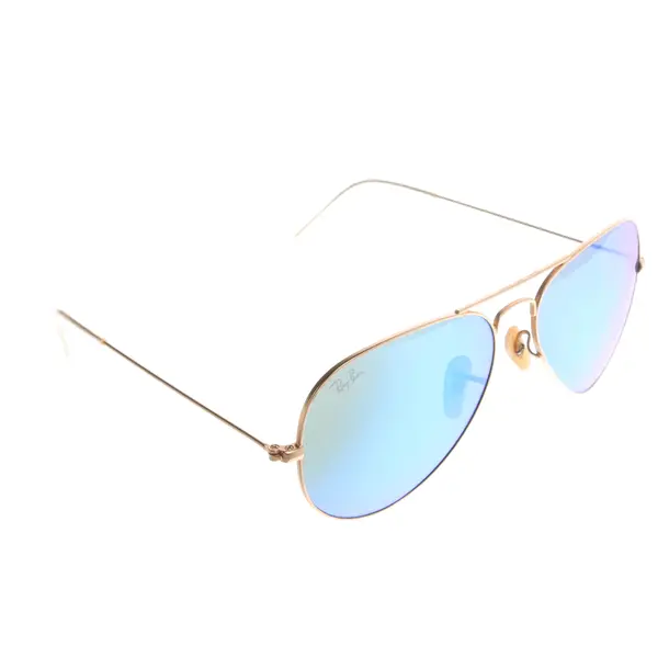 Occhiali da sole, in Oro, Plastica / metallo, Ray Ban