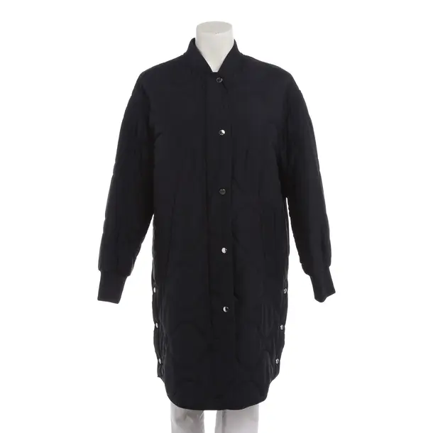 Mid-Season Coat in Blue, Polyamide, Hugo Boss