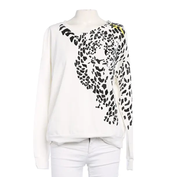 Sweatshirt in Weiß, Baumwolle, Marc Cain Sports