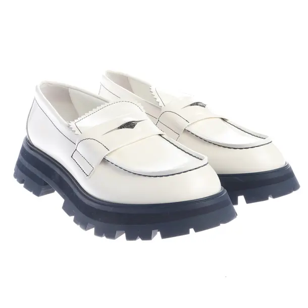 Halbschuhe in Weiß, , Alexander McQueen