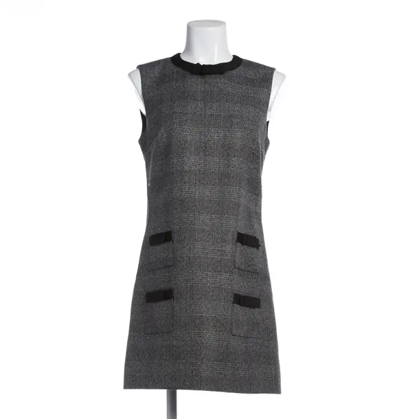 Kleid in Schwarz, Wolle, Prada
