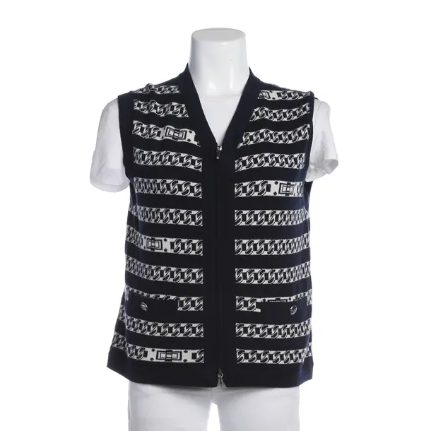 Weste, in Navy, Kaschmir, Chanel