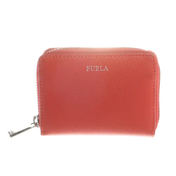 Geldbörse, in Dunkelorange, Leder, Furla