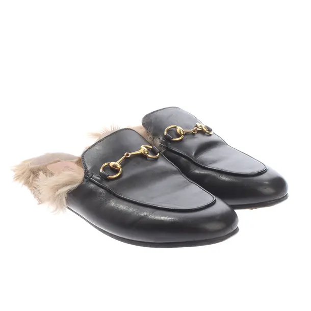 Mules, in Schwarz, Gucci