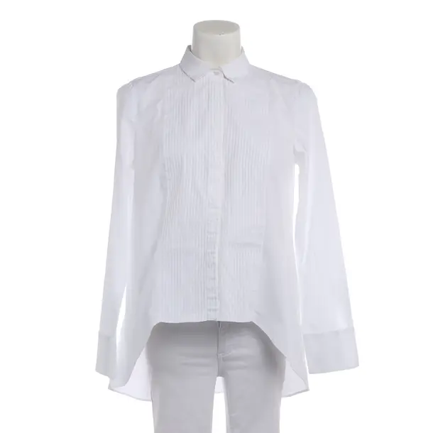 Bluse in Weiß, Baumwolle, Brunello Cucinelli